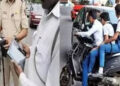 वाहन में बच्चे हैं और नियम तोड़ा तो दो गुना लगेगा जुर्माना