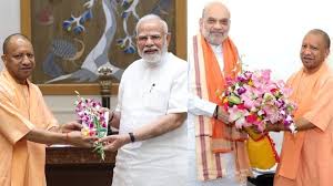 सीएम योगी पहुंचे दिल्ली, PM मोदी, नड्डा और शाह से की मुलाकात