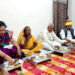 महामहिम ने बिरवा में ईमलाबाई के घर किया भोजन