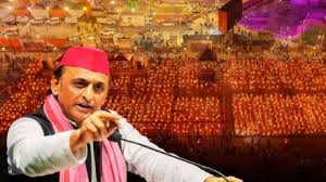 अखिलेश बोले-हमें दीयों-मोमबत्तियों पर इतना खर्च क्यों करना पड़ता है, क्रिसमस से सीखो